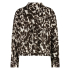 Nukus Newport Blouse, offwhite/dark chocolate